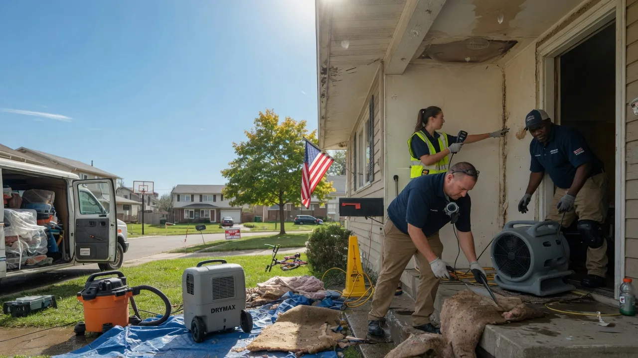 Water Damage Restoration in Montebello, VA near me
